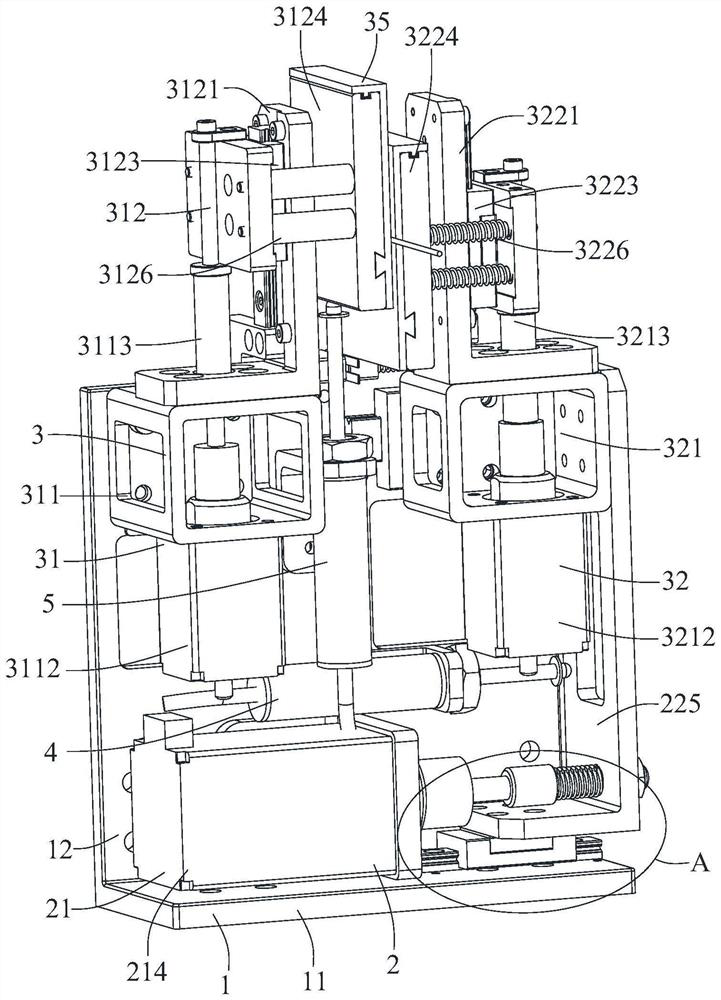 Clamping and twisting device, delivery device and interventional surgical robot