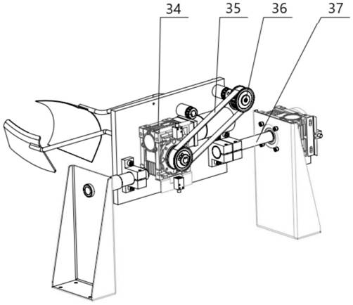 Automatic/semi-automatic cooking equipment with double turners