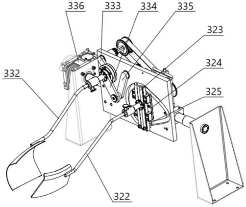 Automatic/semi-automatic cooking equipment with double turners