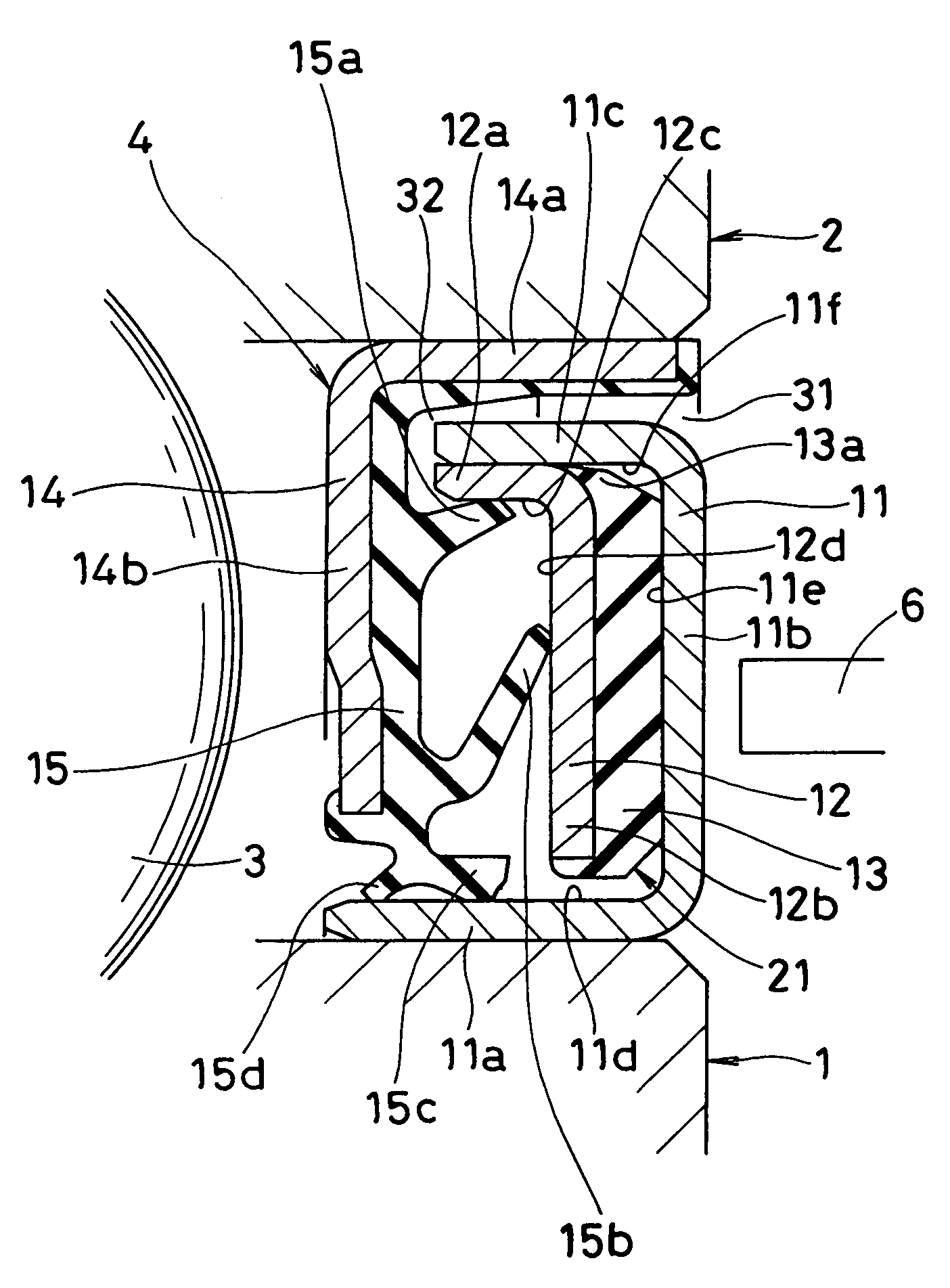 Sealing apparatus with encoder