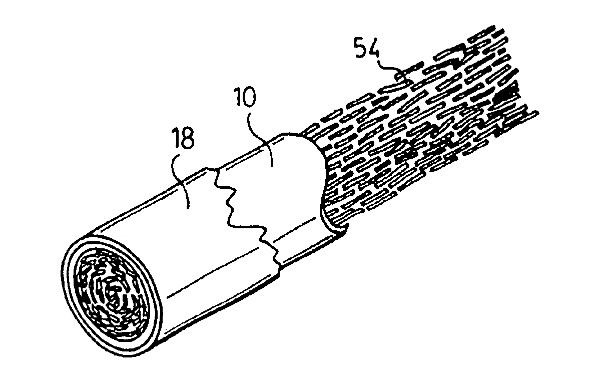 Low sidestream smoke cigarette with non-combustible treatment material