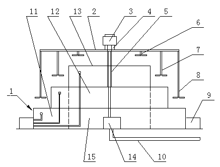 Stereo tower-type agricultural planting frame system