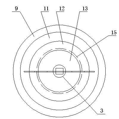 Stereo tower-type agricultural planting frame system