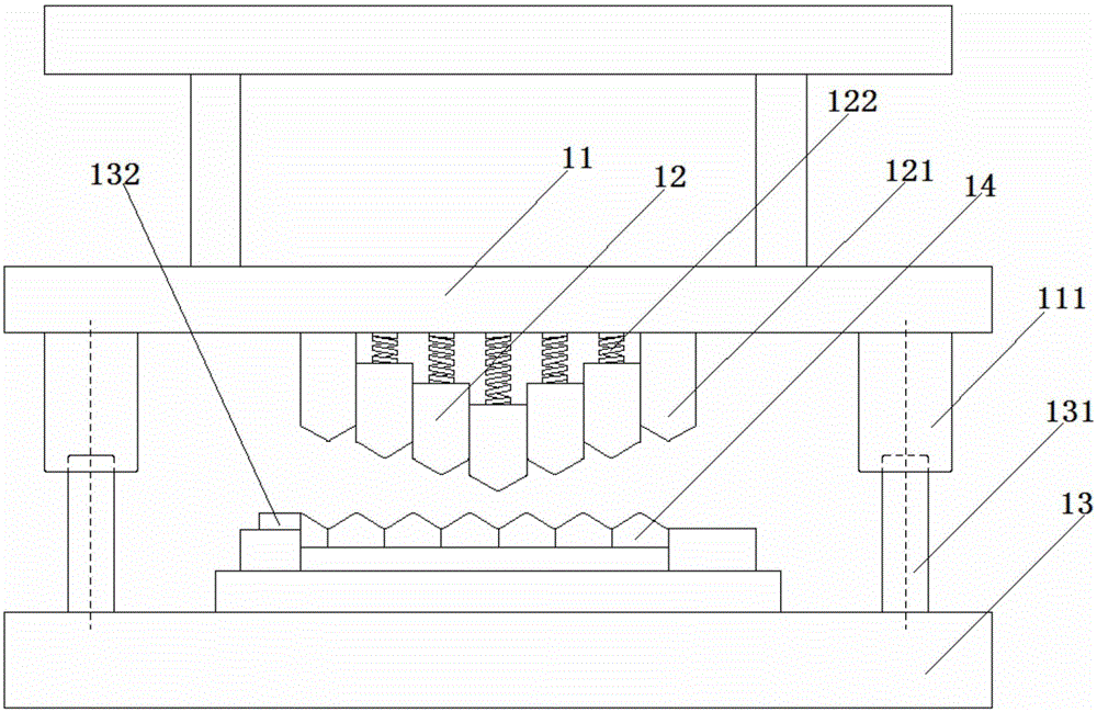 Machining process of corrugated plate for machining AP1000 steam generator dryer