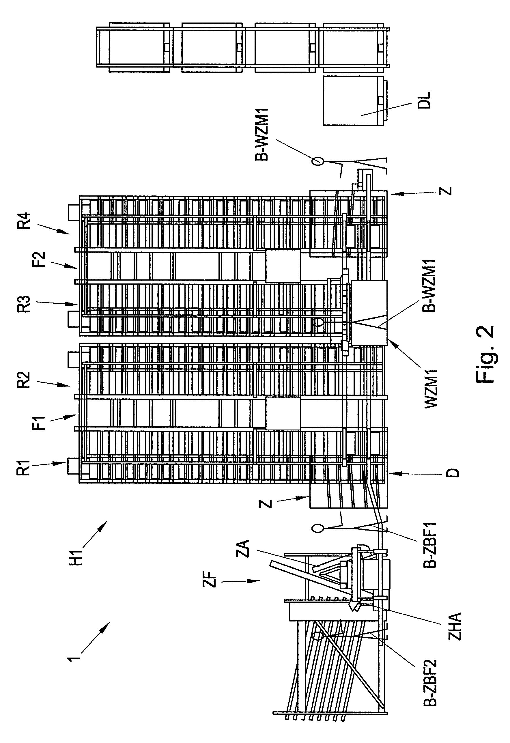 Storage and picking system