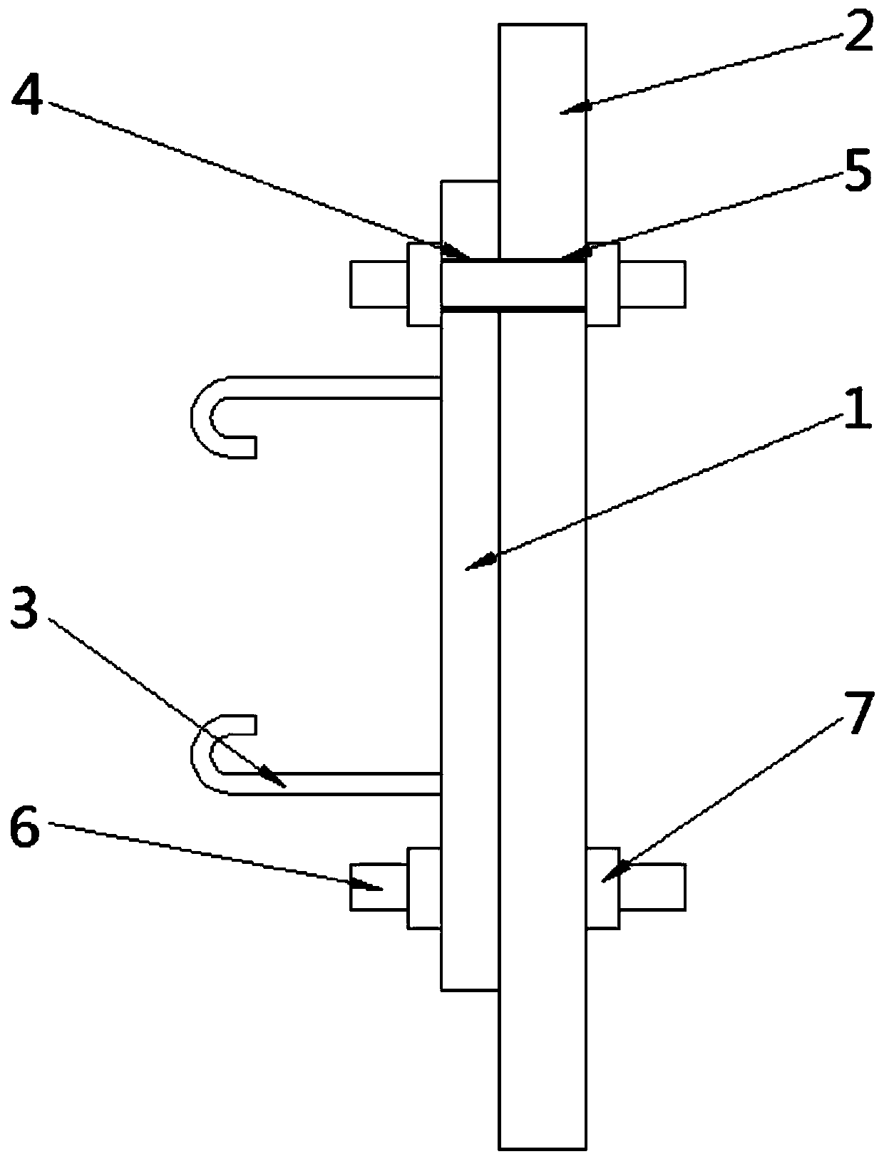 Self-adjusting building embedded part and embedded method thereof