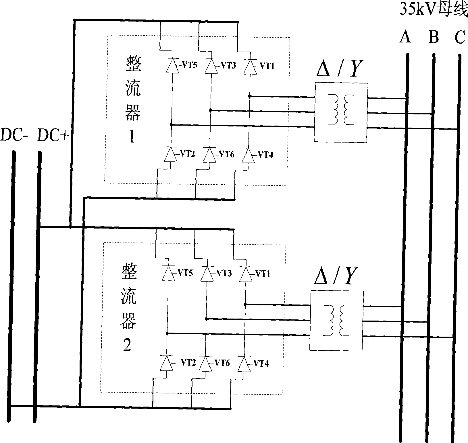 Regulation control method of reconfigurable static reactive-power compensation/DC de-icing composite apparatus