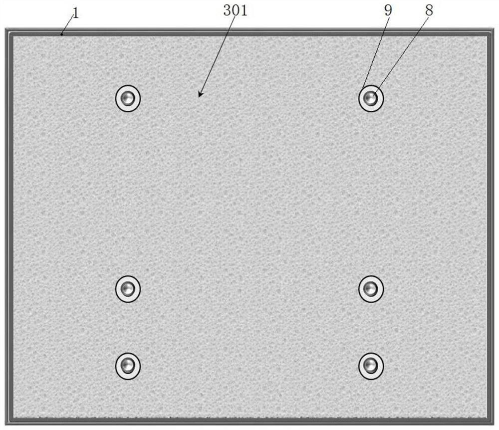 A large-volume concrete protective device with heat preservation and moisture retention and its laying method