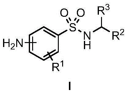 Amino-(N-alkyl) benzsulfamide synthesis method