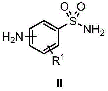 Amino-(N-alkyl) benzsulfamide synthesis method