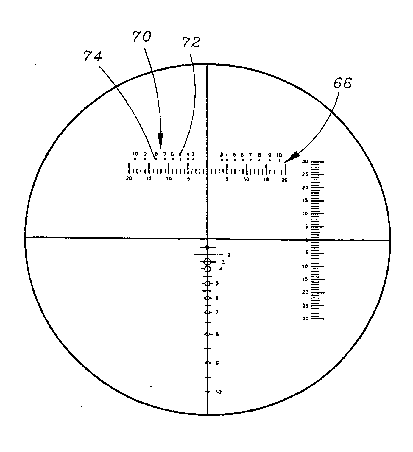 Telescopic gun sight windage correction system