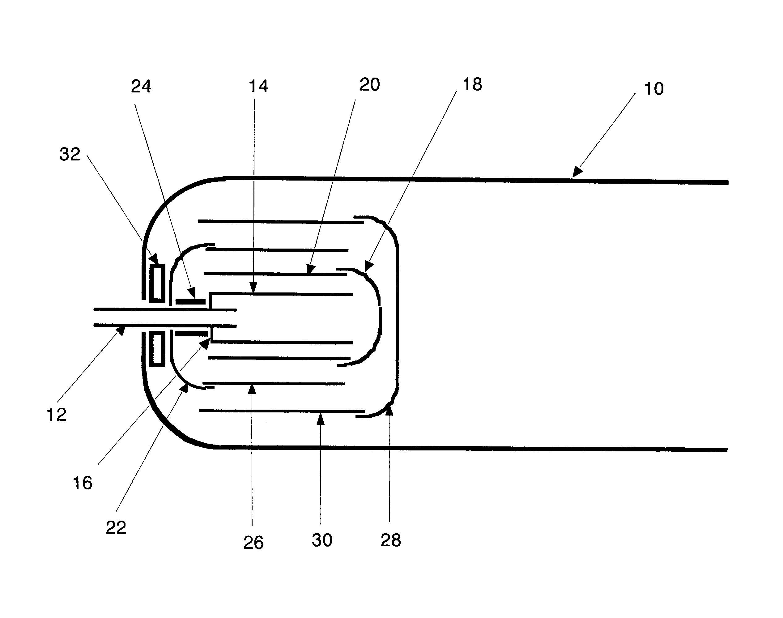 Adiabatic expansion nozzle design criteria