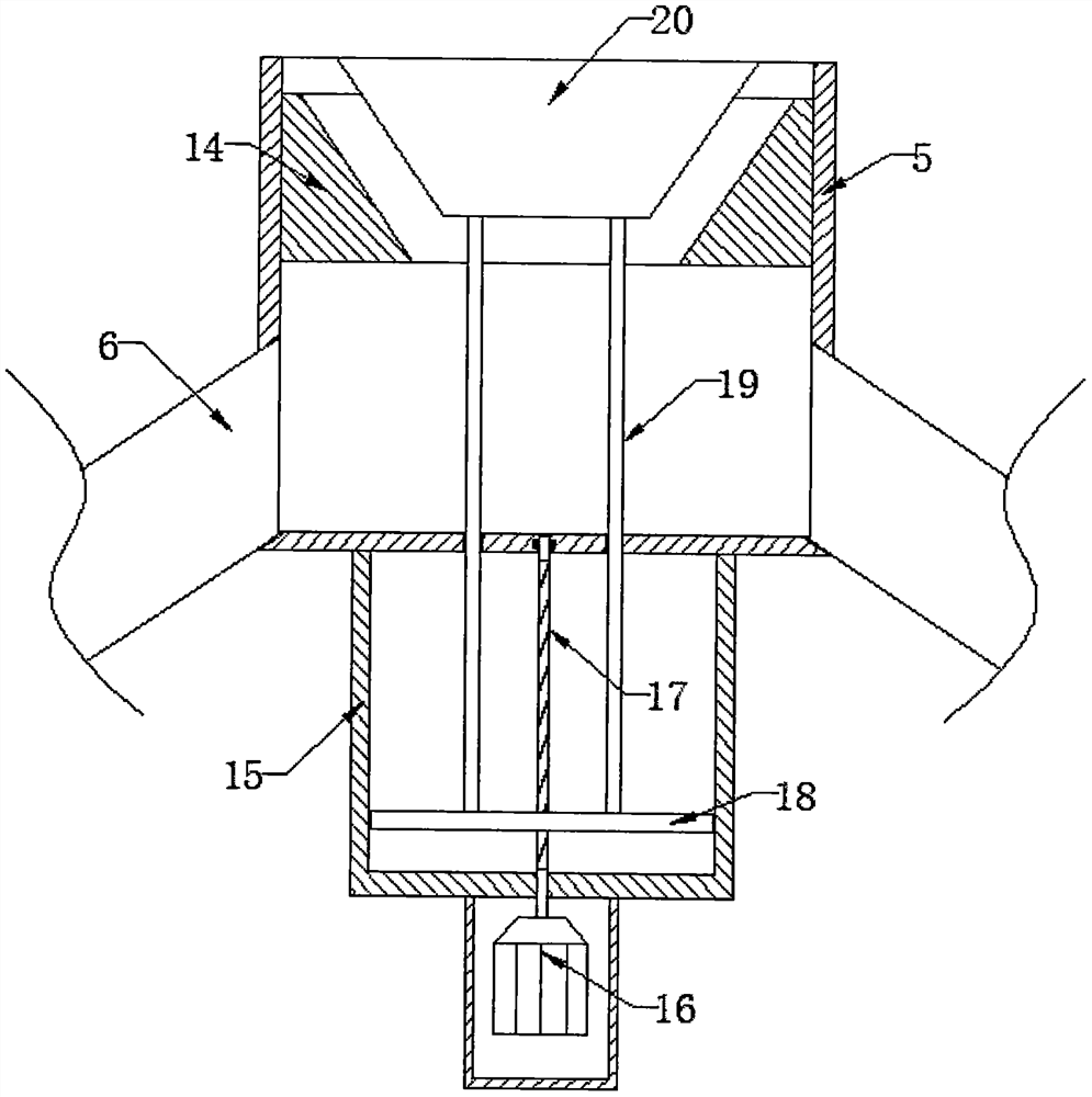 Special aerial seeding device for oilseed rapes