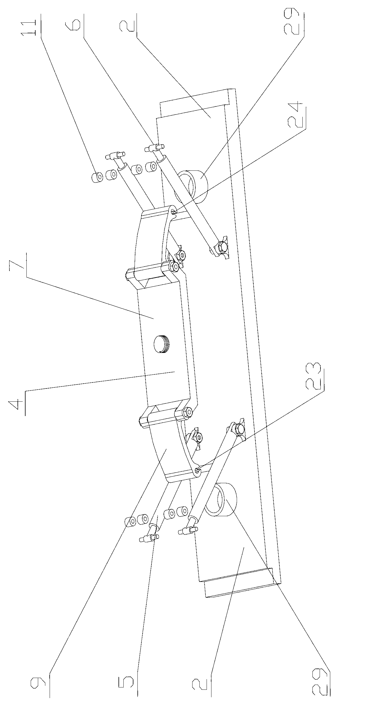 Chair waist supporting device