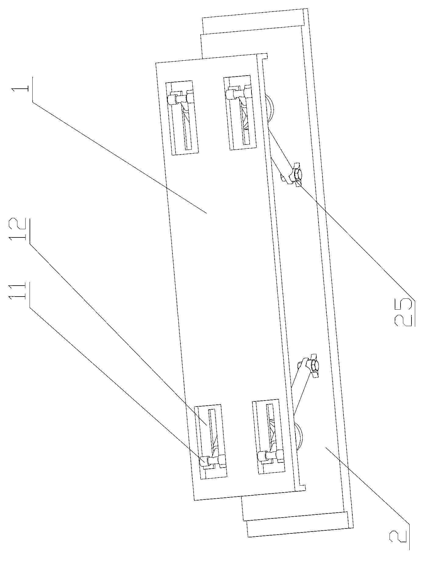 Chair waist supporting device