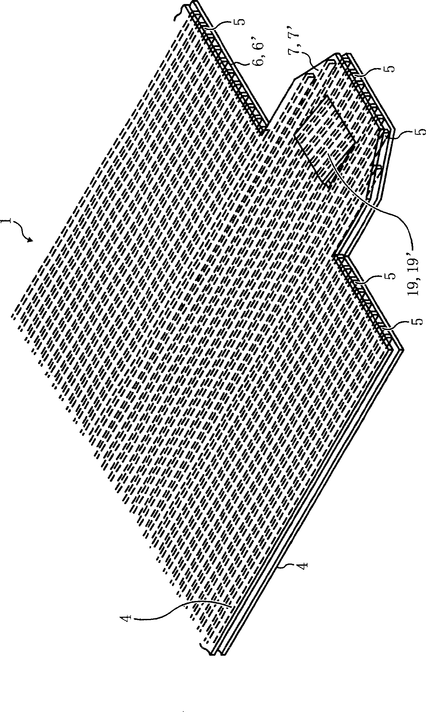 Assembly for transportation and transportation method using same