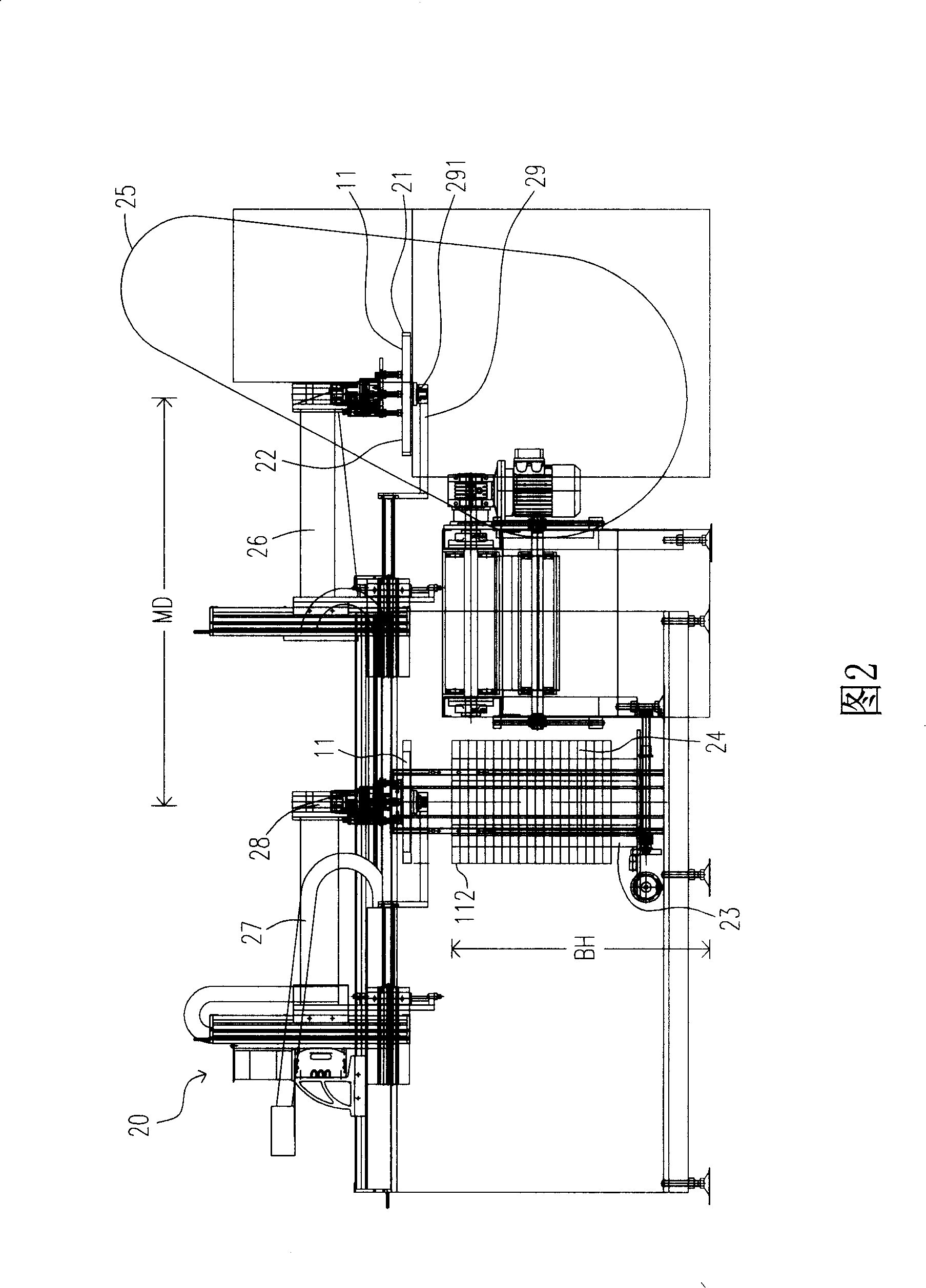 Method and device for detaching reclaimed liquid crystal display