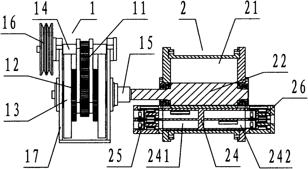 A fan-swing type high-pressure blower