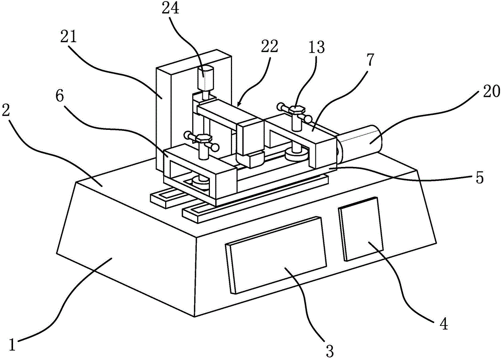 Abrasion resistant test machine for cattle leather