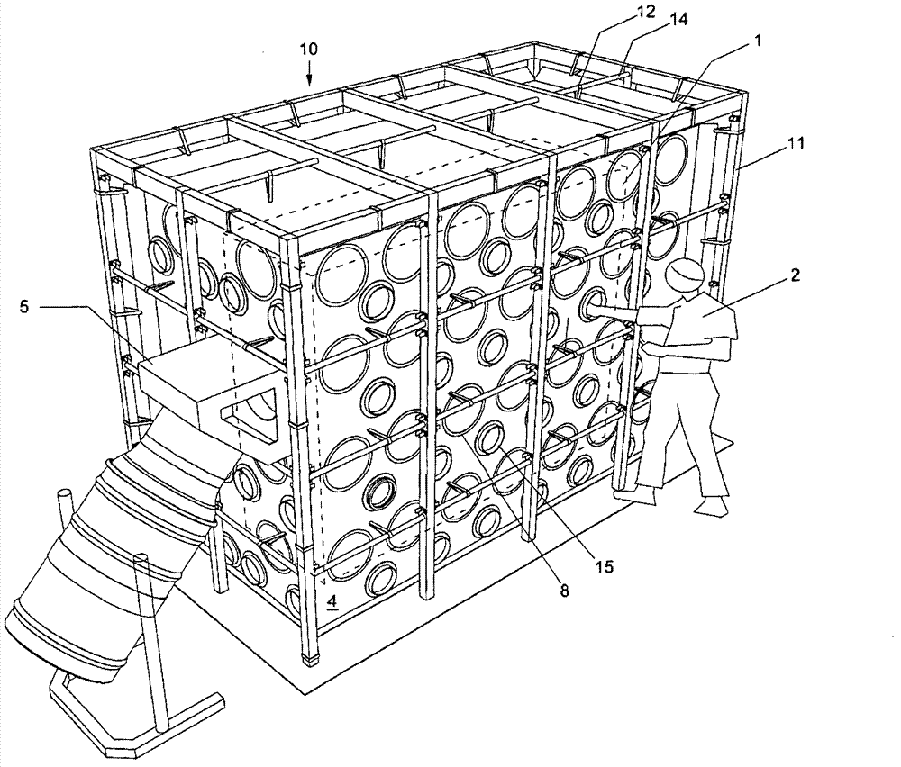 Shielded protective tent assembly