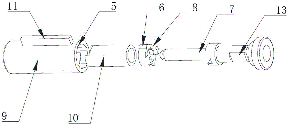 Washing machine cover opening and closing structure and washing machine