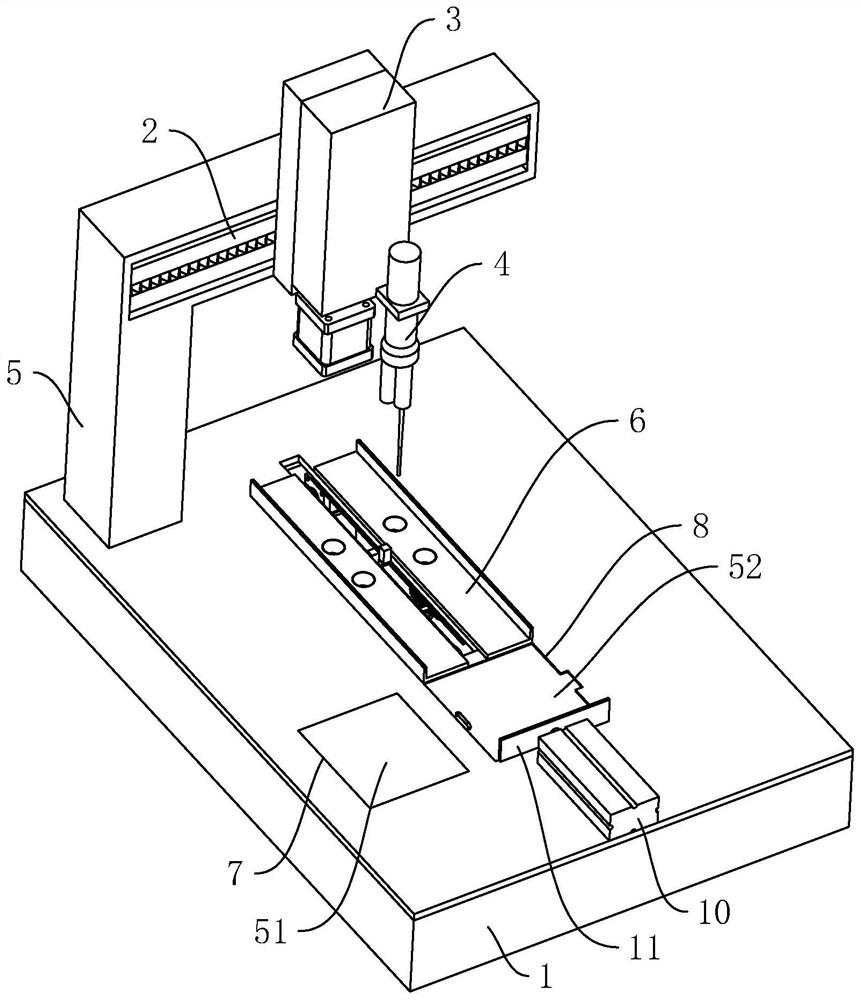 An automatic glue dispenser