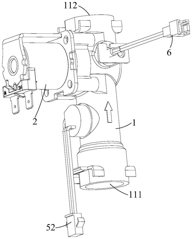 Water flow sensor and water heater