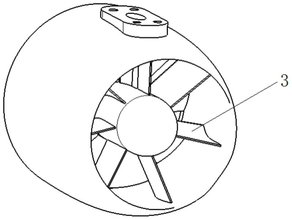 Tandem motor pump jet propeller