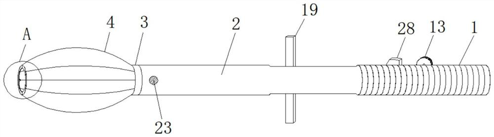 Digestive tract foreign body taking-out device suitable for children