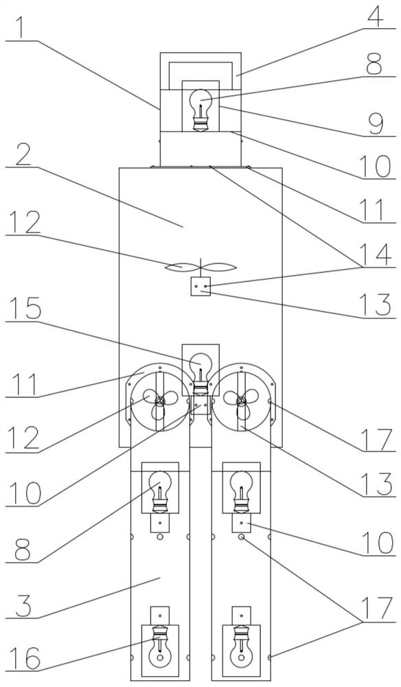 Self-balancing type body warming dummy and using method thereof