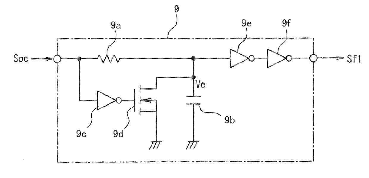 Semiconductor device driving device