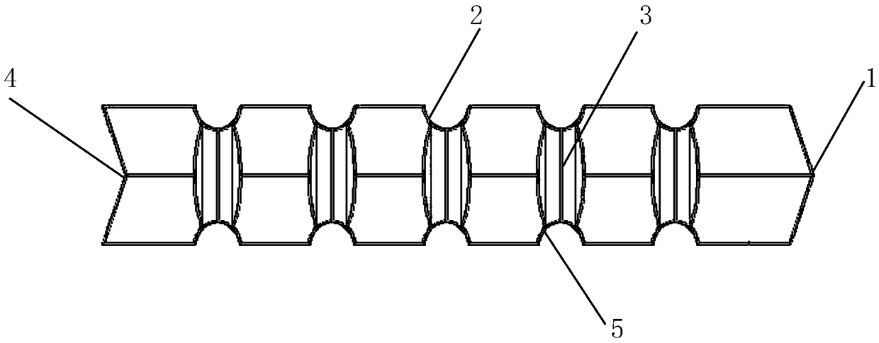 Method for manufacturing combined permeable bricks