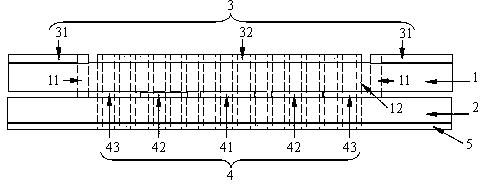 Plane miniaturization communication band-pass filter with broadband external inhibition characteristic