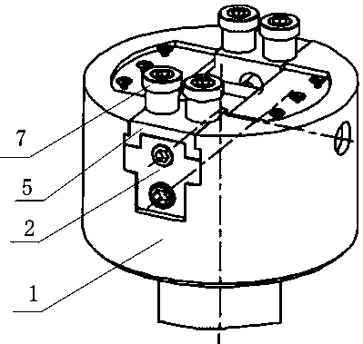 Four-pressure-roller mechanical intra-machine puller