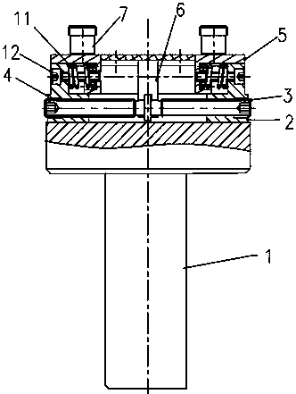 Four-pressure-roller mechanical intra-machine puller