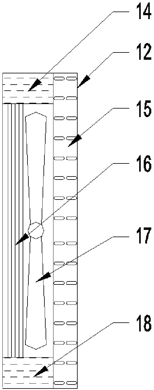 Quickly cooled long-life conical rotor motor