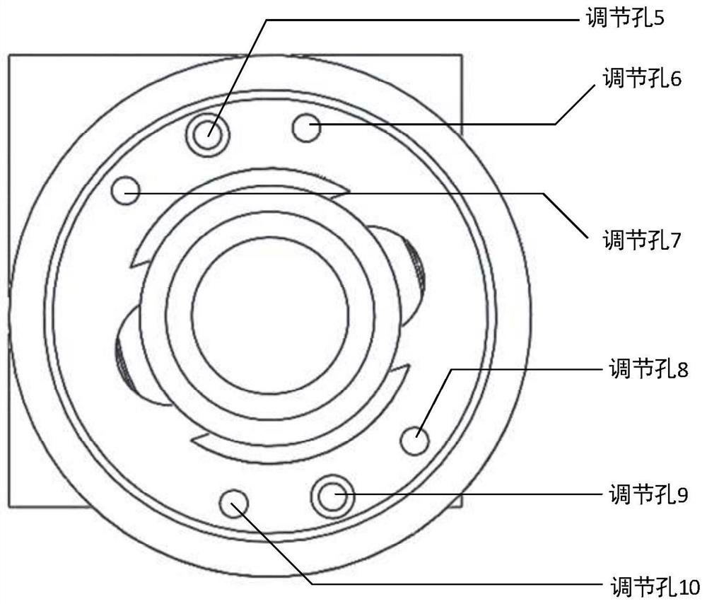 A fixture for line laser output