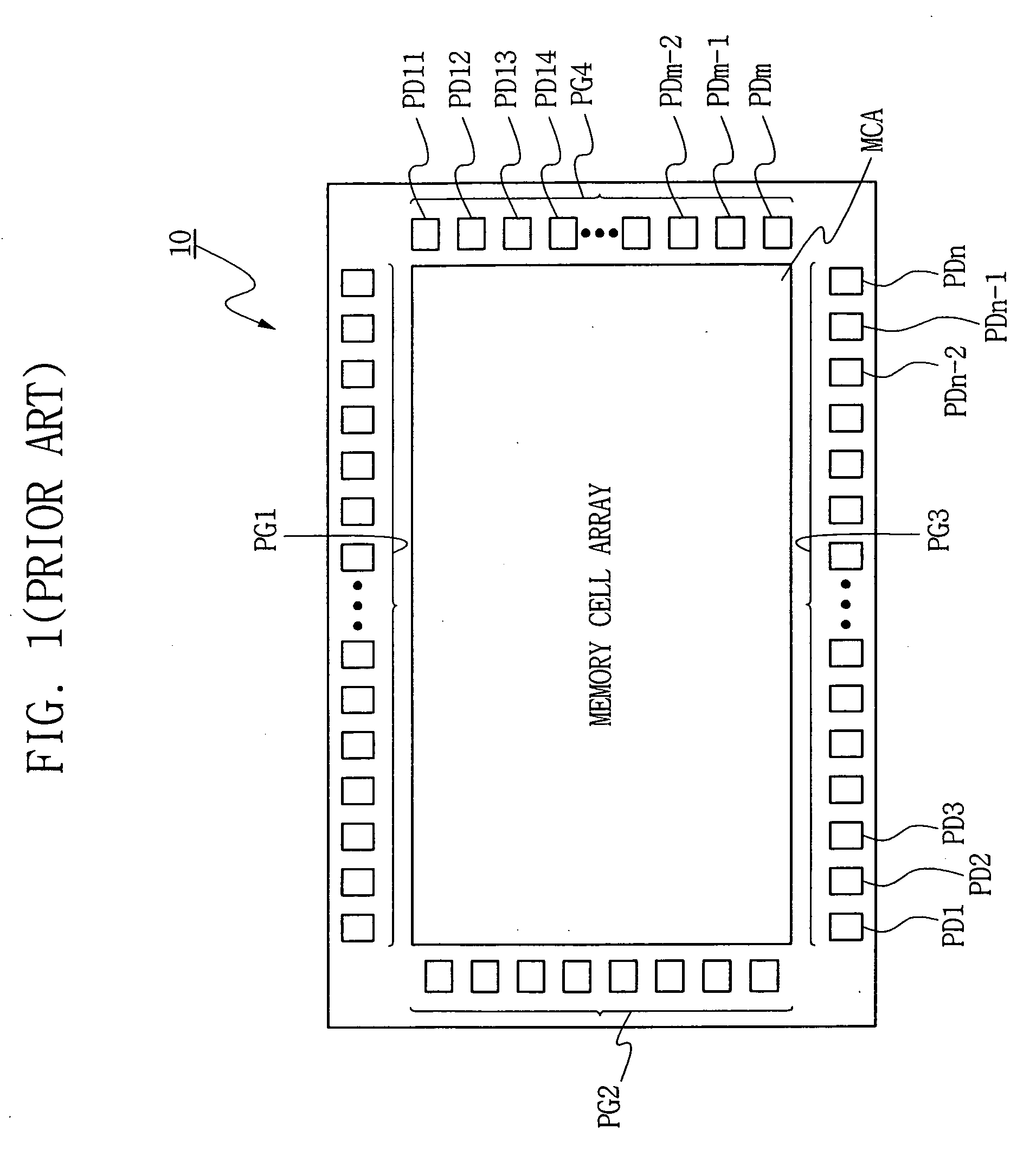 Pad structure, pad layout structure, and pad layout method in semiconductor devices