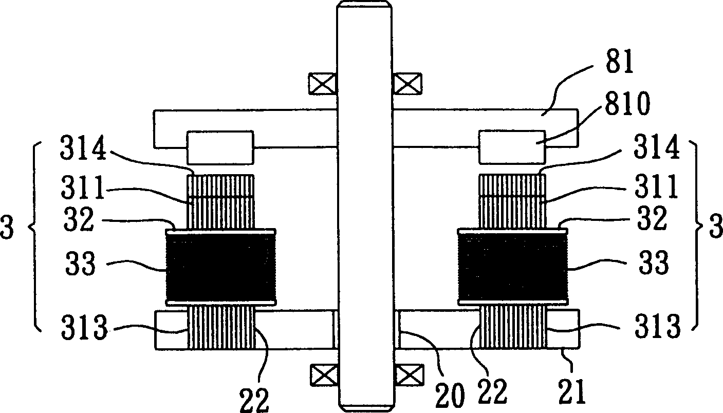 Modular stator structure