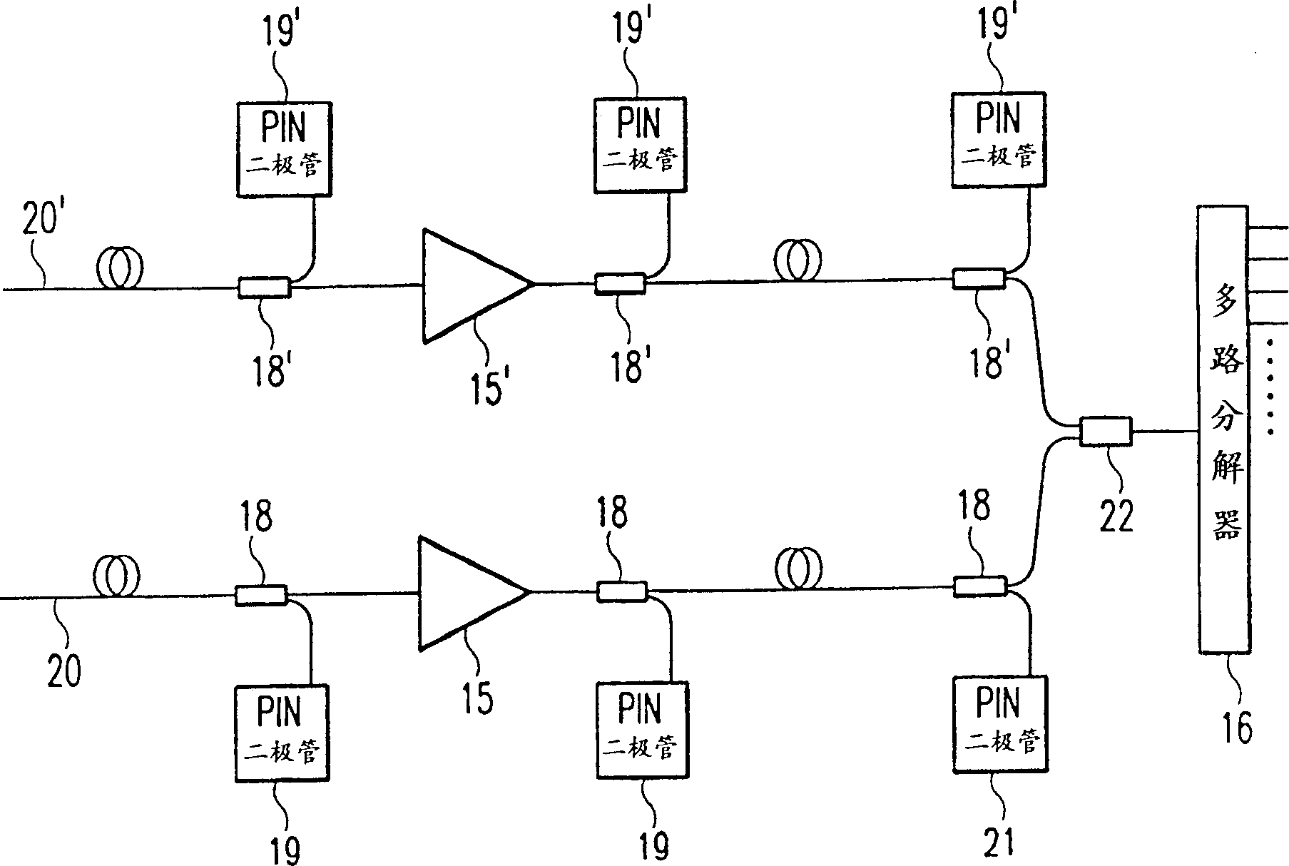 Dath monitoring in optical communication systems