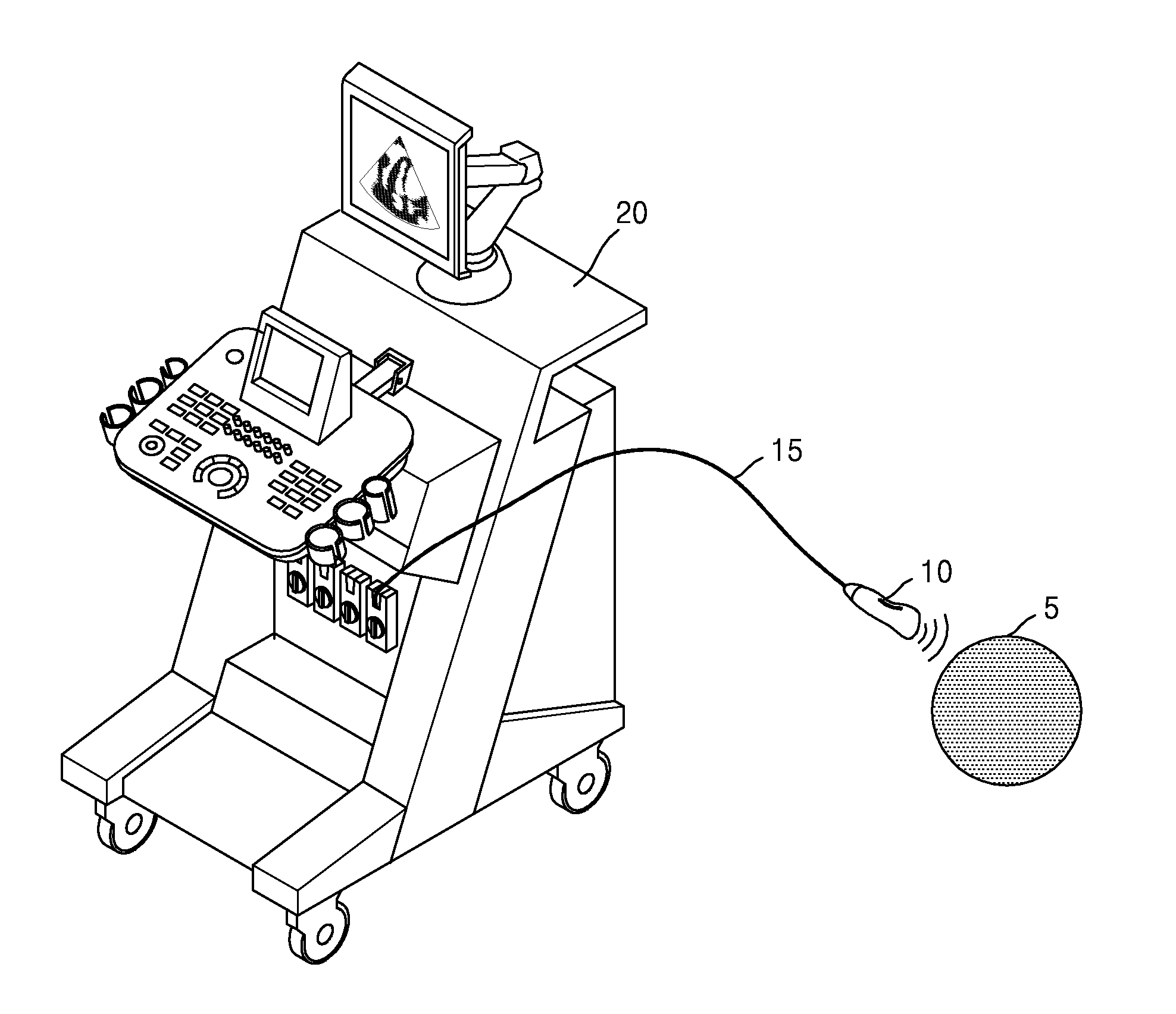 Ultrasound probe and operating method thereof