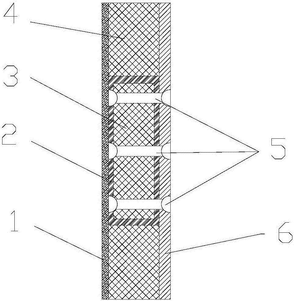 Repairing method of PE (Poly Ethylene) armor plate