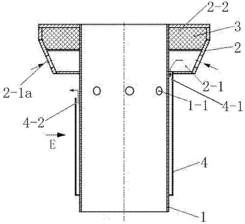 Vapor shield with cooling structure for thermal simulation furnace