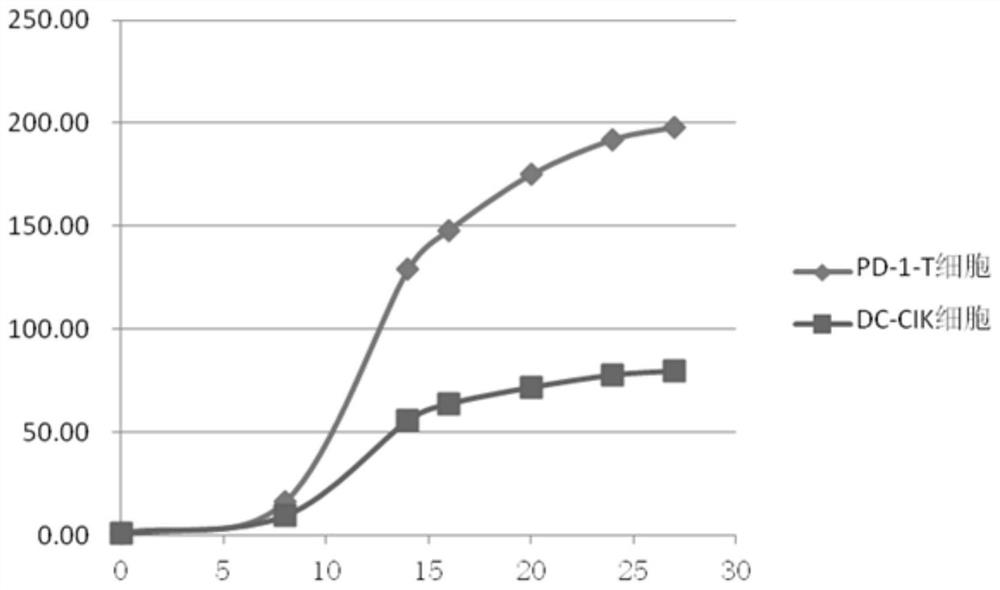 A method for in vitro culture of T cells loaded with PD-1 antibody, its cell preparation and its application