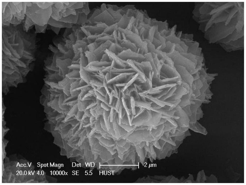 Polypyrrole-coated ferroferric oxide nanoflower wave-absorbing material as well as preparation method and application thereof