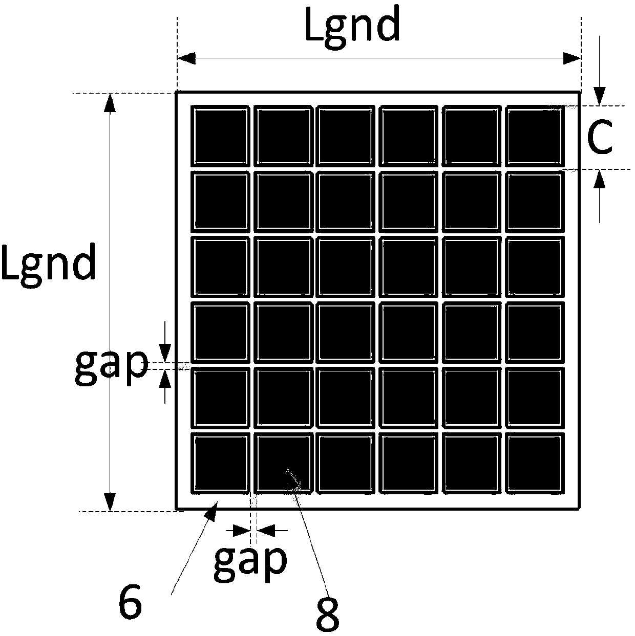 Broadband miniaturized patch antenna