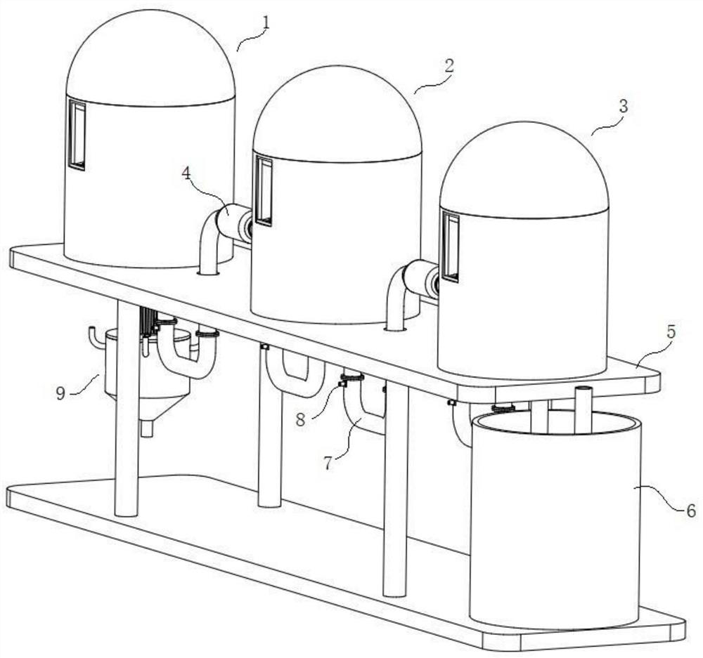 A kind of veterinary drug extraction tank