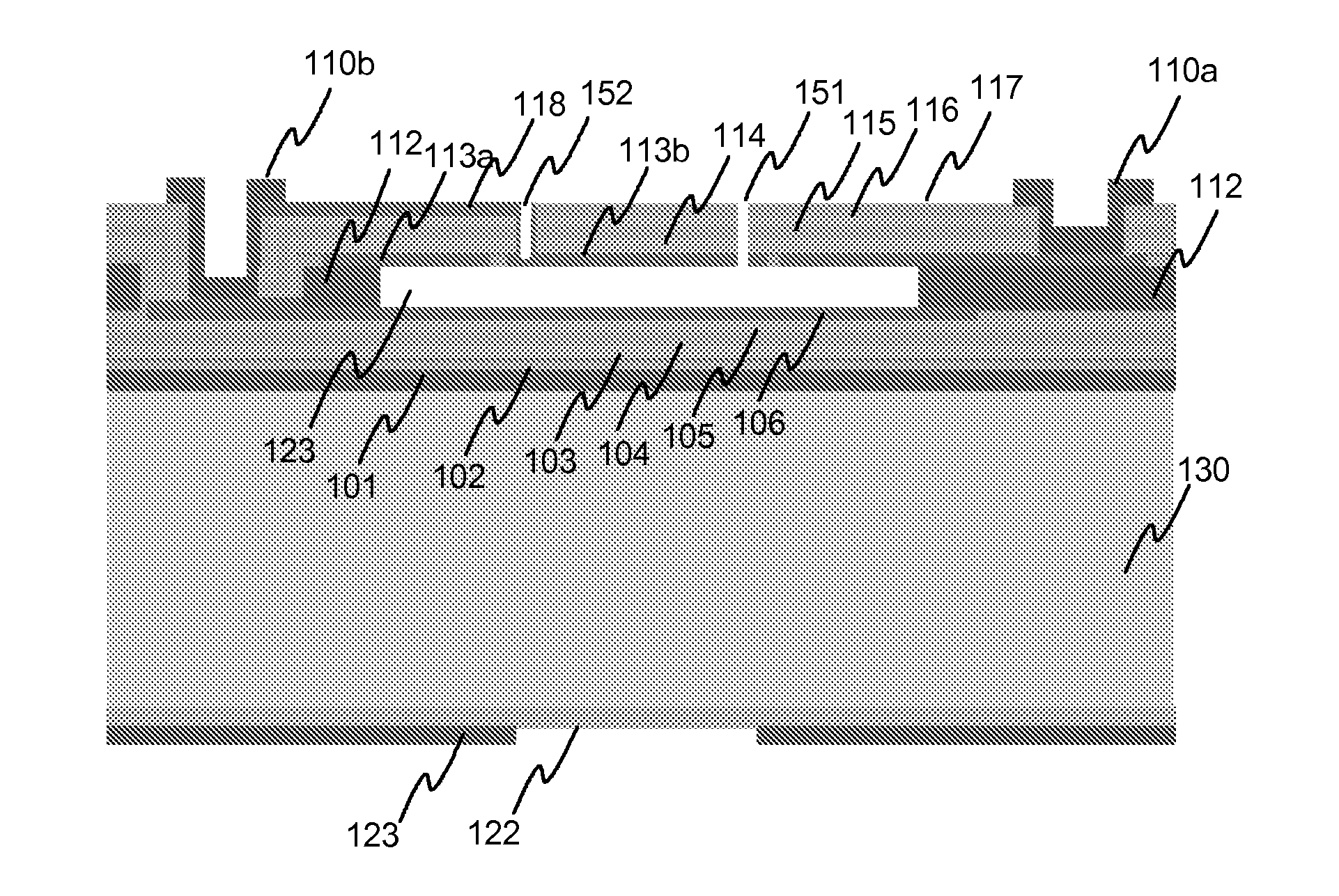 Micromechanical tunable fabry-perot interferometer, an intermediate product, and a method for producing the same