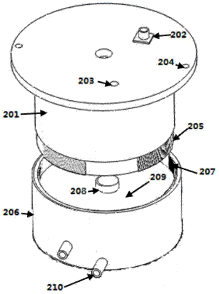 Detachable electroacoustic pulse space charge measurement device