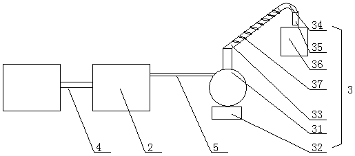 Crushing device and extracting device used for extracting of effective biotic components of tropical plants